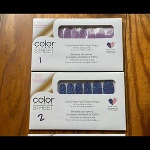 Color Street Nail Strips, sealed packages brand new